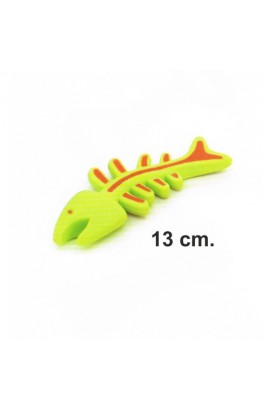 ESPINA TERMOPLASTICO 13 cm. EN DOS COLORES AZUL Y AMARILLO