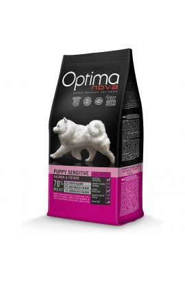 OPTIMA NOVA PUPPY SENSITIVE SALMON PATATA 2 KG.