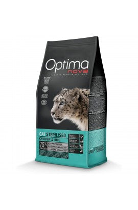 OPTIMA NOVA CAT STERILISED 2 KG.