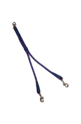 RAMAL PAREJA NYLON RED.8x400mm. AZUL está diseñado específicamente para perros. Está hecho de nylon resistente y duradero,