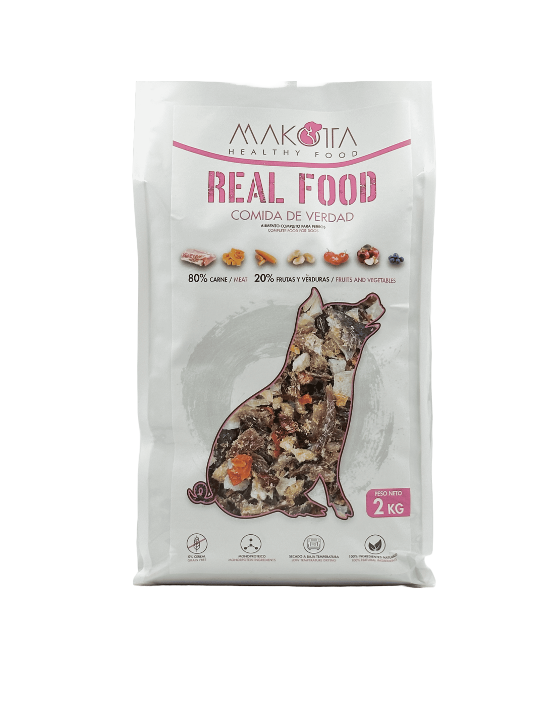 Delmocan Real Food Cerdo Grain Free |Comida húmeda naturales para perros -Bolypets
 