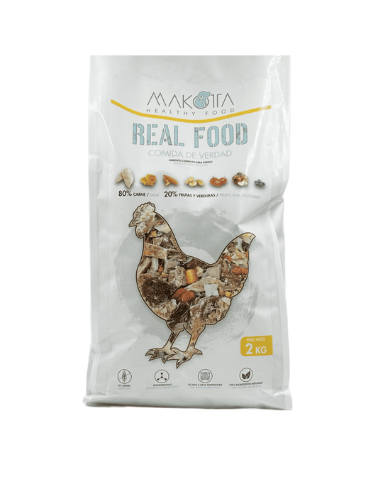 Real Food Pollo Grain Free  |Comida húmeda naturales para perros -Bolypets
