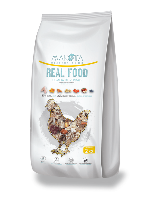 Real Food Pollo Grain Free  |Comida húmeda naturales para perros -Bolypets
