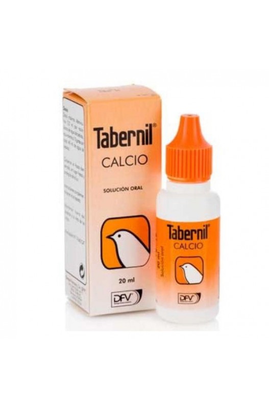 TABERNIL CALCIO PARA PAJAROS 20 ML.