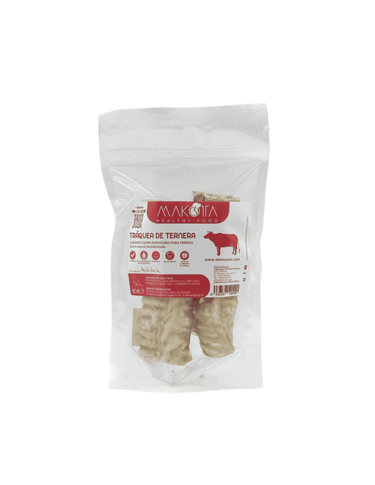 Tráquea de Ternera Deshidratada (2 unidades) |Snacks naturales para perros -Bolypets
