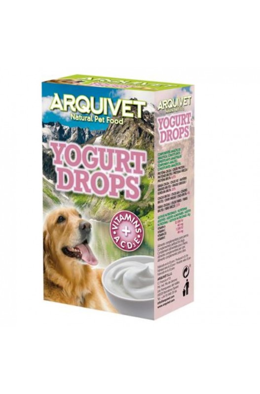 YOGURT DROPS 65 gr. Perros